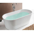 新時代衛浴 多種尺寸 一體成形無接縫獨立浴缸 極簡款式 xyk 109 120 140 cm