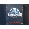 [藍光先生BD] 侏羅紀世界 Jurassic World 3D + 2D + DVD 三碟精裝鐵盒收藏版 (傳訊正版) - 侏儸紀世界