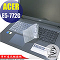 【Ezstick】ACER Aspire E5-772 系列 專利透氣奈米銀抗菌TPU鍵盤保護膜