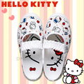 日本 sanrio 三麗鷗 Hello Kitty 兒童 室內鞋/休閒鞋/帆布鞋/鞋子 《 蘋果款 》 ★ 日本製 ★ 夢想家精品生活家飾