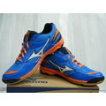 新莊新太陽 MIZUNO 美津濃 WAVE TWISTER 4 V1GA157001 基本型體 排球鞋 寶藍橘 特1400
