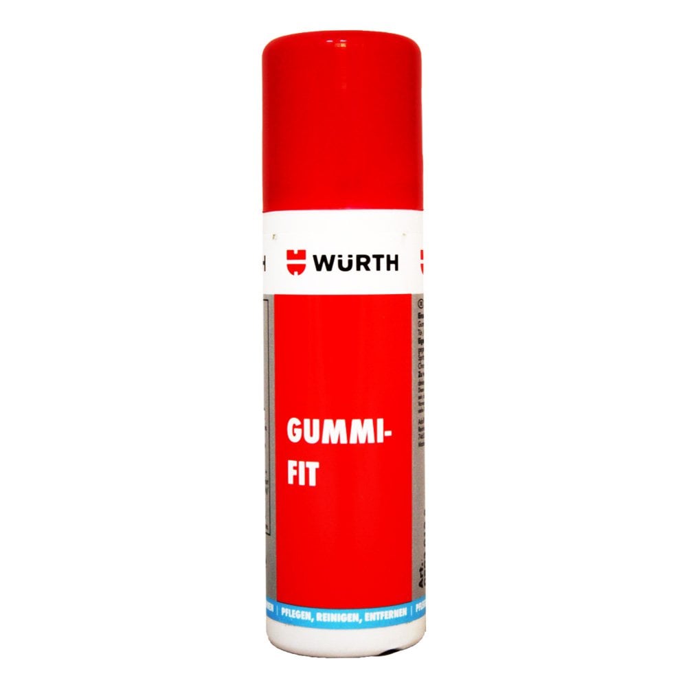 【易油網】Wurth 福士 擦拭型橡膠保養劑 GUMMI FIT 0893 0128