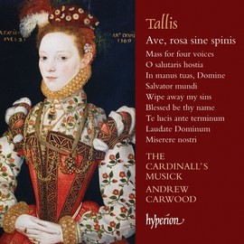CDA68076 塔利斯:[萬福、無刺玫瑰]與其他宗教音樂 Tallis: Ave, rosa sine spinis &amp; other sacred music (hyperion)