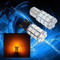 ◆彪雅(LED光電)◆ 1顆 x 汽機車用LED 1157(BAY15D) / 7443(T20) 煞車燈泡12VDC 尾燈 倒車燈 黃光 現貨