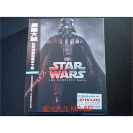 藍光bd 星際大戰1 6 全系列套裝star Wars Complete Saga 九碟黑武士版 得利公司貨 Pchome商店街 台灣no 1 網路開店平台