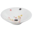 【衛浴先生】設計師的最愛 玫瑰手繪彩繪 碗公盆 309-H139