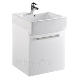 [ 新時代衛浴 ] TOTO-LW641CJU臉盆浴櫃，單開門浴櫃，鋼琴烤高品質L641