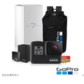 〝ZERO BIKE〞 GoPro HERO7 Black (CHDHX-701-RW) 運動攝影機 雙電池充電器&amp;電池 + SanDisk 64G記憶卡 + 防水雙肩背包 到6/27止