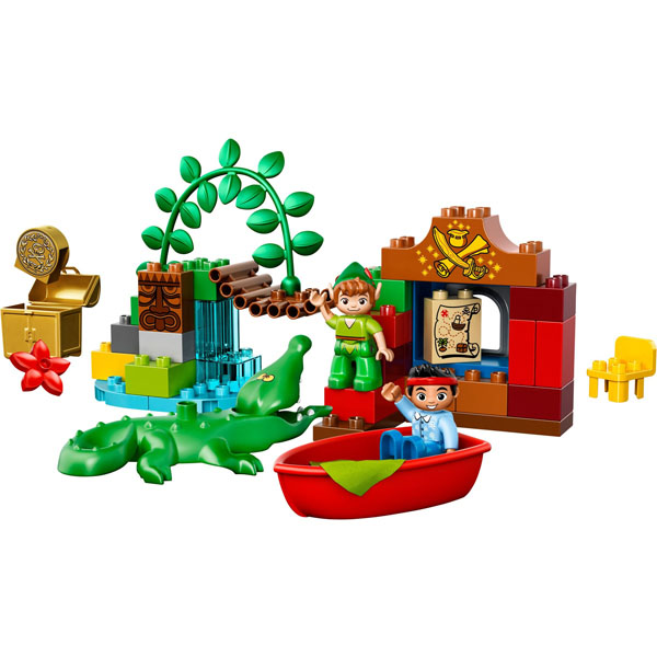 【lego 樂高積木】duplo 得寶幼兒系列 - 傑克與夢幻島海盜(小飛俠到