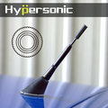 Hypersonic 波浪鋁合金天線-黑 汽車天線座 DIY外接天線 三段式 FM廣播收音機收訊 HP6629
