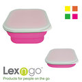 Lexngo可折疊快餐盒中 (黃/橘/綠/粉)