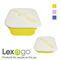 Lexngo可折疊義大利麵盒 (黃/藍/紫)