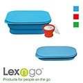 Lexngo可折疊午餐組-大 (藍/紅/綠)