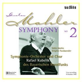 80402 庫貝利克/馬勒：第二號交響曲(復活), Mahler：Symphony No. 2 [180g黑膠] (audite)