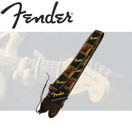 【非凡樂器】Fender 經典肩帶/背帶(棕黑) 0990681 經典改良款原廠公司貨(非一般仿品)