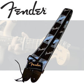 【非凡樂器】Fender 經典肩帶/背帶(藍黑) 0990681 經典改良款原廠公司貨(非一般仿品)