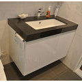 新時代衛浴 toto lw 595 gu 下崁臉盆訂製浴櫃 專業浴櫃工廠顏色樣式都可客製 95 cm