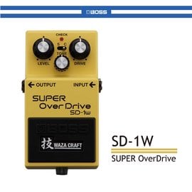 【非凡樂器】BOSS SD-1W 效果器 Waza Craft系列 Super OverDrive