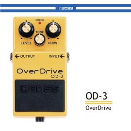【非凡樂器】BOSS OD-3 OverDrive 經典破音效果器