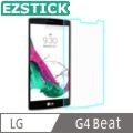 【Ezstick】LG G4 Beat 5.2吋 手機專用 鏡面鋼化玻璃膜 靜電吸附 144x71mm