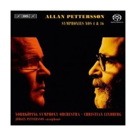 SACD2110 林柏格/彼得森:第4,16號交響曲 Allan Pettersson: Symphony No.4 &amp; 16 (Christian Lindberg, Jorgen Petterson) (BIS)