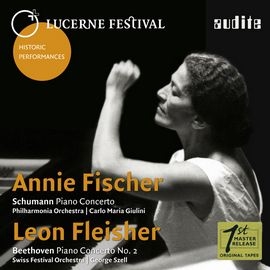 95643 琉森音樂節歷史名演(8) 安妮.費雪,里昂.佛萊雪/舒曼,貝多芬:鋼琴協奏曲 Lucerne Festival Vol. 8 A.Fischer, L.Fleisher (audite)