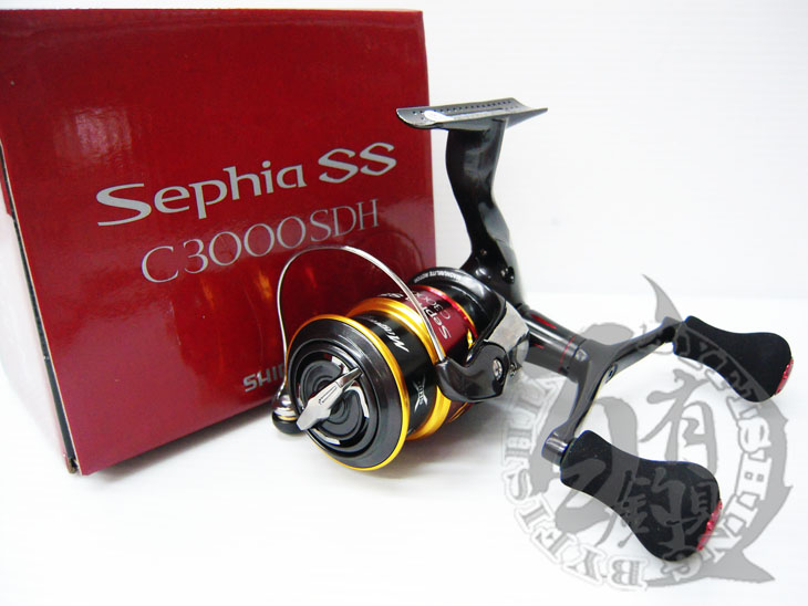 ◎百有釣具◎SHIMANO SEPHIA SS C3000SDH型/C3000HGSDH 雙手把軟絲/路