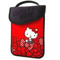 【Hello Kitty】SKN-521精巧時尚平板電腦保護袋(KT-蝴蝶結紅)-NOVA成功