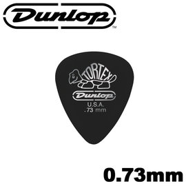 【非凡樂器】Dunlop Tortex PitchBlack Pick 小烏龜霧面彈片/吉他彈片【0.73mm】