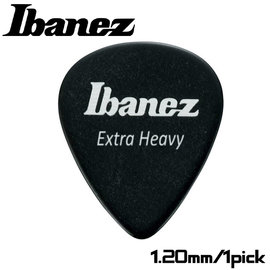 【非凡樂器】Ibanez 標準彈片pick【EXTRA HEAVY】1.20mm 黑色