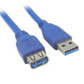 USB3.0 公對母延長線 數據線 轉接線 隨身碟/網卡/滑鼠延長線(0.5米)