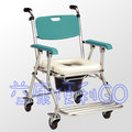 益康便利 go 均佳 jcs 208 鋁合金可收合有輪洗澡便器椅
