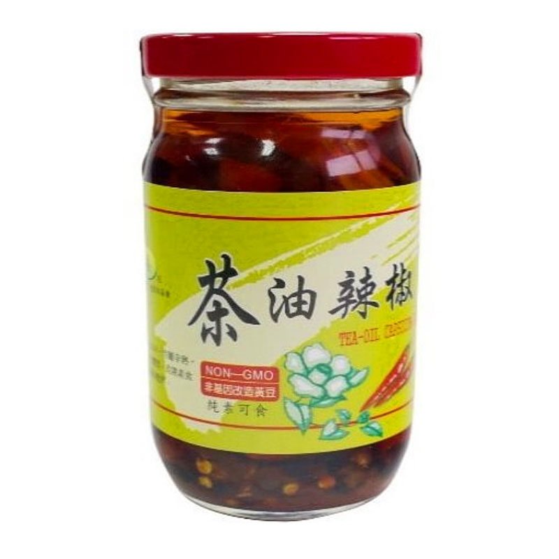 【美綠地】茶油辣椒(220g/罐) 長期素食及生機飲食者極佳配料