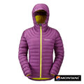 【Montane】女 輕量防潑水羽絨 連帽外套『紫』FFEDJ 冬季 保暖 舒適 溫暖 防風 羽絨