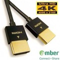 【amber】1.8M HDMI 4K2K PS4超極細專用線螢幕線(JAA220)-光華新天地