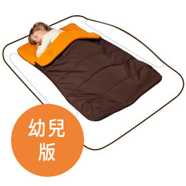 加拿大 The Shrunks 舒朗可 室內睡袋（小）可搭配室內兒童用防踢被旅行充氣床使用