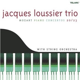 83628 賈克路西耶_莫札特：第廿、廿一號鋼協 Jacques Loussier Trio/Mozart Piano Cncerts 20&amp;23 (Telarc)