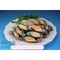 【冷凍貝類】紐西蘭半殼淡菜/800g(約24~26個)/孔雀蛤/貽貝 /盒