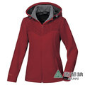 《歐都納 ATUNAS》女 Windstopper 防風保暖外套 『暗紅』 G1560W