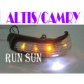 ●○RUN SUN 車燈,車材○● 全新 TOYOTA 豐田 CAMRY / ALTIS LED 原廠型後視鏡燈條