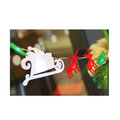 [韓風童品] 聖誕節造型LED燈串 聖誕派對裝飾 聖誕樹 雪人 麋鹿 雪橇 兒童房佈置 門簾 戶外露營帳篷裝飾 節慶佈置 電池盒