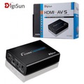 【DigiSun】HDMI轉AV/S端子高解析影音訊號轉換器(VH581)-NOVA成功