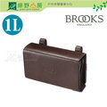 《綠野山房》英國 brooks d shaped tool bag 坐墊置物工具包 brompton 折疊車小布適用 1 l 褐色 b 2767 a 07205