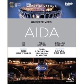 (絕版) BAC404 (藍光) 威爾第：阿依達 Verdi / Aida (BelAir)