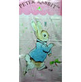 台灣製造彼得兔印花浴巾