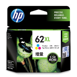 HP C2P07AA NO.62XL 原廠彩色高容量墨水匣HP Envy5640/7640,Officejet5740