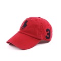 美國百分百【全新真品】Ralph Lauren 帽子 RL 配件 棒球帽 Polo 大馬 紅色 男帽 遮陽帽 C482