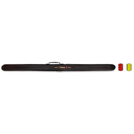◎百有釣具◎V-FOX VB-216 直式PE硬式竿袋 規格:145cm 黃色/紅色