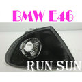 ●○RUN SUN 車燈,車材○● 二手品 BMW 寶馬 1998 1999 2000 2001 E46 3系列 4D 4門 黑框角燈 出清價 一顆250