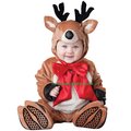 BABY001兒童冬裝麋鹿動物造型衣服聖誕節寶寶外出棉服男女加厚嬰兒連體套裝